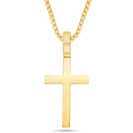 Shyne Collection Large Cross Pendant - Shyne Jewelers 435-00049 Yellow Gold Shyne Jewelers