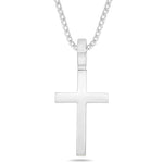 Shyne Collection Large Cross Pendant - Shyne Jewelers 435-00049 White Gold Shyne Jewelers