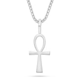 Shyne Collection Small Ankh Pendant - Shyne Jewelers ANKH_1 White Gold Shyne Jewelers