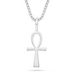 Shyne Collection Small Ankh Pendant - Shyne Jewelers ANKH_1 White Gold Shyne Jewelers