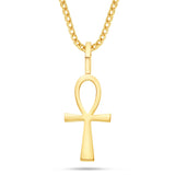 Shyne Collection Small Ankh Pendant - Shyne Jewelers ANKH_1 Yellow Gold Shyne Jewelers