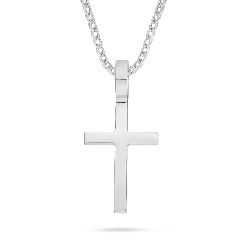 Shyne Collection Small Gold Cross Pendant - Shyne Jewelers White Gold Shyne Jewelers