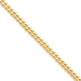 Solid Cuban Bracelet, 2.6mm - Shyne Jewelers Yellow Gold 6 Shyne Jewelers