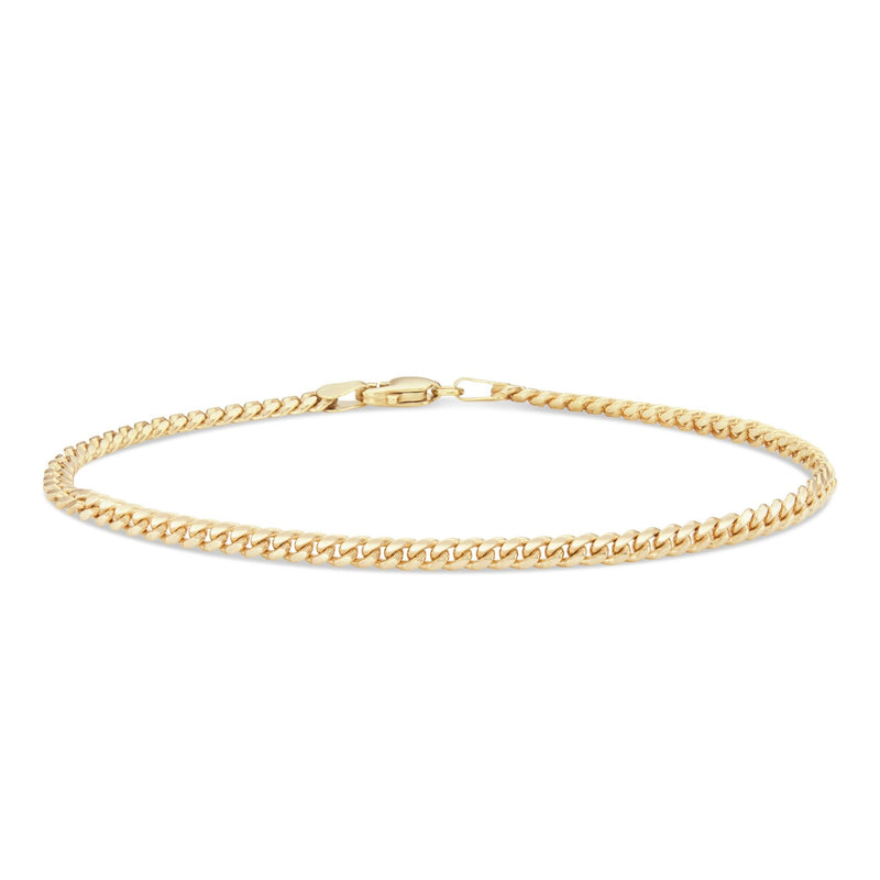 Black Onyx Women Custom Bracelet - 10K Gold - Talisa Jewelry
