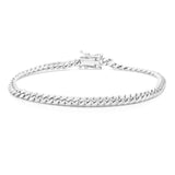Solid Cuban Bracelet, 3.9mm - Shyne Jewelers Yellow Gold 6" Shyne Jewelers