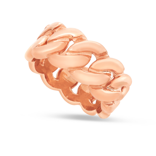 10kt Solid Gold Cuban Ring