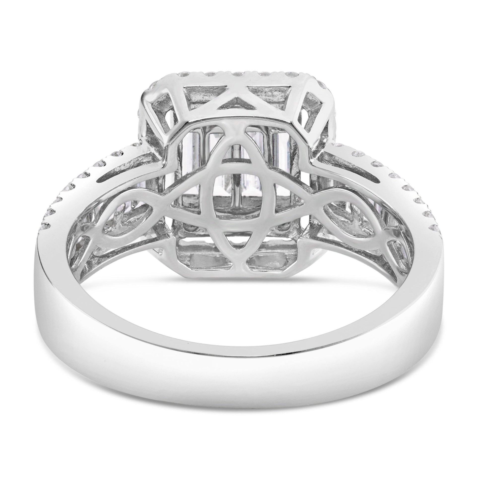 Square Baguette Cluster Ring - Shyne Jewelers 4 Shyne Jewelers