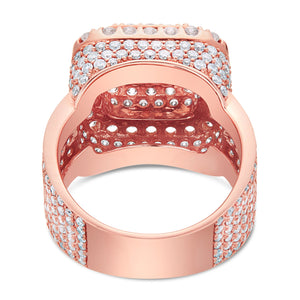 Square Top Diamond Statement Ring - Shyne Jewelers RN403236Y10DI1 4 Shyne Jewelers