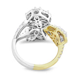 Three Stone Accent Diamond Ring - Shyne Jewelers 130-00138 Yellow & White Gold Shyne Jewelers