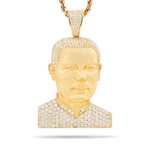 Truong Buu Diep Portrait Custom Diamond Pendant - Shyne Jewelers Shyne Jewelers