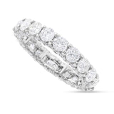 U Prong Diamond Eternity Band - Shyne Jewelers White Gold 4 Shyne Jewelers
