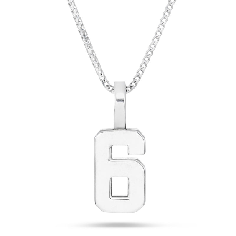 Varsity Number Pendant, Small - Shyne Jewelers Yellow Gold 0 Shyne Jewelers