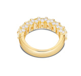 Yellow Diamond Half Eternity Wedding Band - Shyne Jewelers YDYGEMR_2 Shyne Jewelers