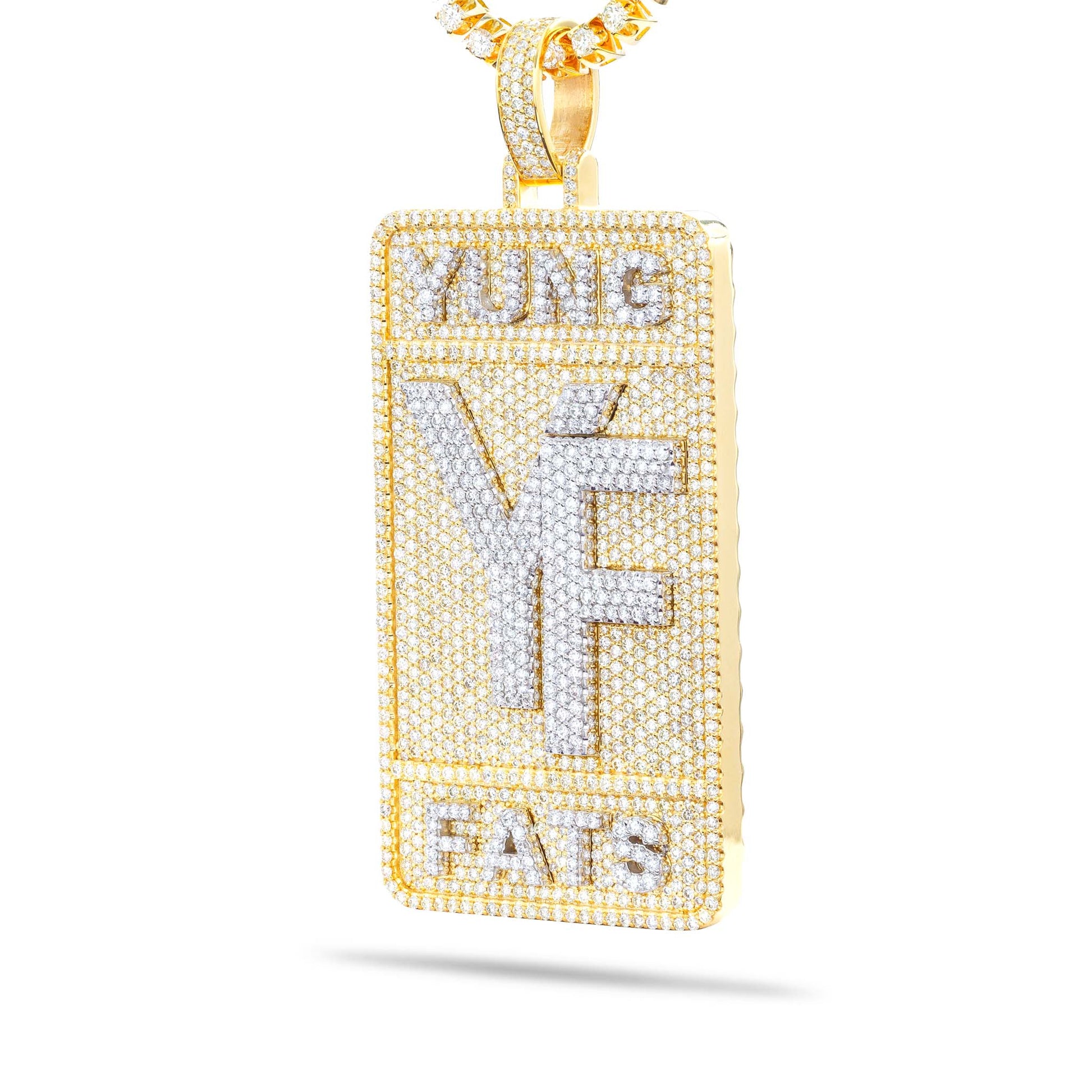 Young Fats "60k Fats" Custom Diamond Pendant - Shyne Jewelers Shyne Jewelers